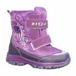 Основное фото DB-M507A фиолетовый 26-31 ботинки текстиль/ПУ \ фл